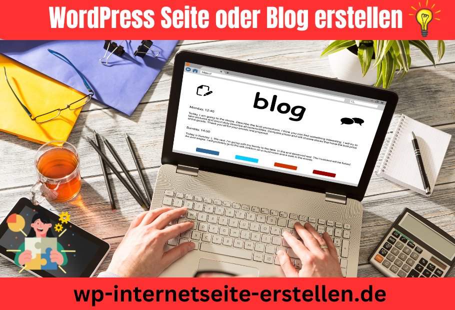 rstellung einer WordPress-Webseite. WordPress-Webseite oder WordPress-Blog